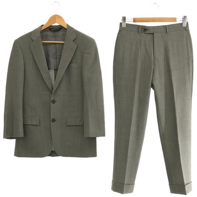 【美品】  BROOKS BROTHERS / ブルックスブラザーズ | REGENT FIT リージェントフィット REDA社製 ウール ノッチドラペル センターベント 2B テーラード ジャケット スラックス セットアップ スーツ | 36SHT 30W | ネイビー | メンズ