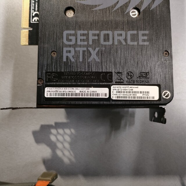 [美品]GeForce RTX™ 3070 Phoenix