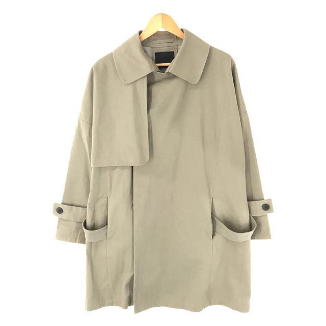 OURET(オーレット)のOURET / オーレット | ORGANIC COTTON SLUB SARGE DOLMAN SLEEVE TRENCH COAT オーガニックコットン ドルマン トレンチ コート | ベージュ | メンズ メンズのジャケット/アウター(その他)の商品写真