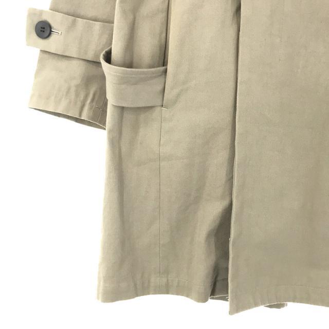 OURET(オーレット)のOURET / オーレット | ORGANIC COTTON SLUB SARGE DOLMAN SLEEVE TRENCH COAT オーガニックコットン ドルマン トレンチ コート | ベージュ | メンズ メンズのジャケット/アウター(その他)の商品写真