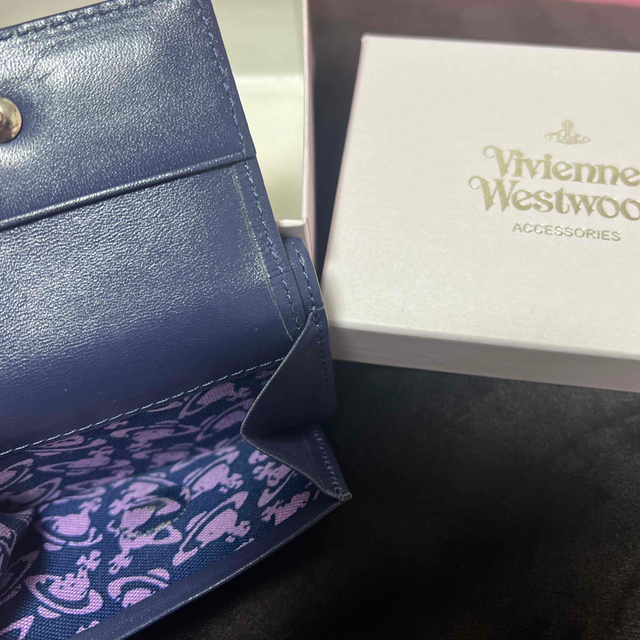 Vivienne Westwood(ヴィヴィアンウエストウッド)のVivienne Westwood お財布　ネイビー　 レディースのファッション小物(財布)の商品写真