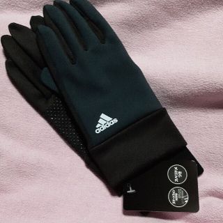 アディダス(adidas)の新品☆adidasレディース手袋(中厚手)(手袋)