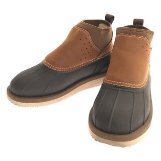 スイコック(suicoke)の【美品】  Suicoke / スイコック | Deuxieme Classe 別注 裏ボア レインショートブーツ | 24 | ブラウン | レディース(ブーツ)