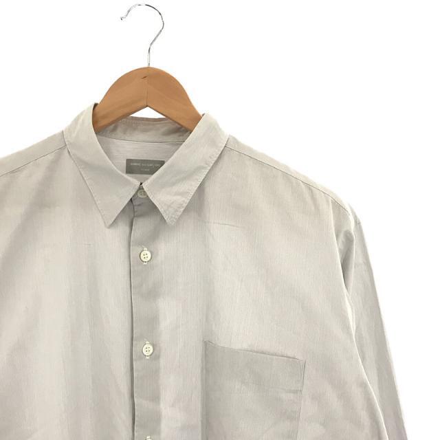 COMME des GARCONS HOMME / コムデギャルソンオム | 90s 銀タグ コットンブロード オーバーサイズ シャツ | グレー | メンズ メンズのトップス(Tシャツ/カットソー(七分/長袖))の商品写真