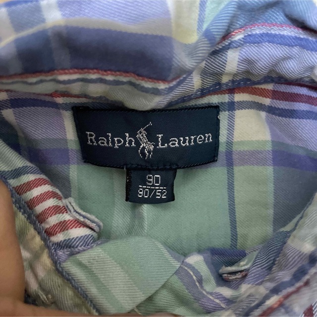 POLO RALPH LAUREN(ポロラルフローレン)のポロラルフローレン　シャツ90 キッズ/ベビー/マタニティのキッズ服男の子用(90cm~)(ブラウス)の商品写真