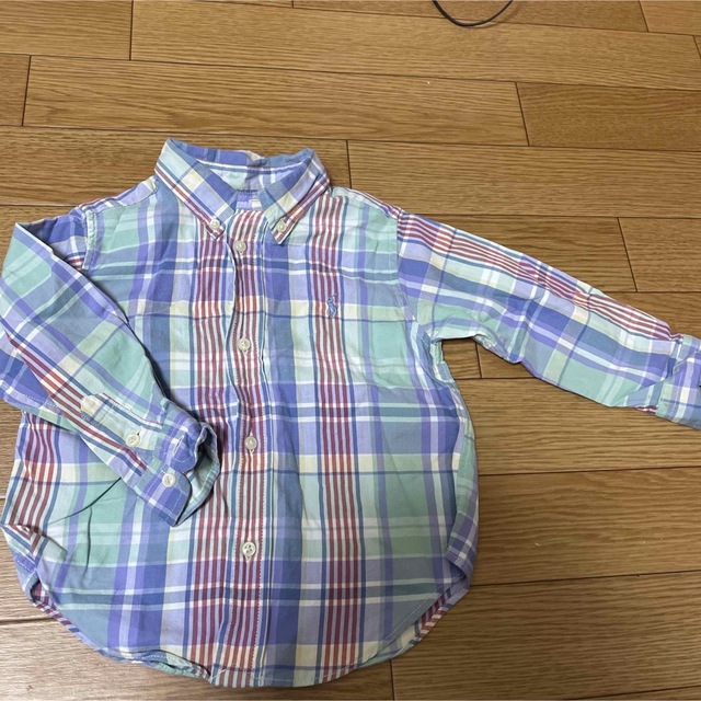 POLO RALPH LAUREN(ポロラルフローレン)のポロラルフローレン　シャツ90 キッズ/ベビー/マタニティのキッズ服男の子用(90cm~)(ブラウス)の商品写真