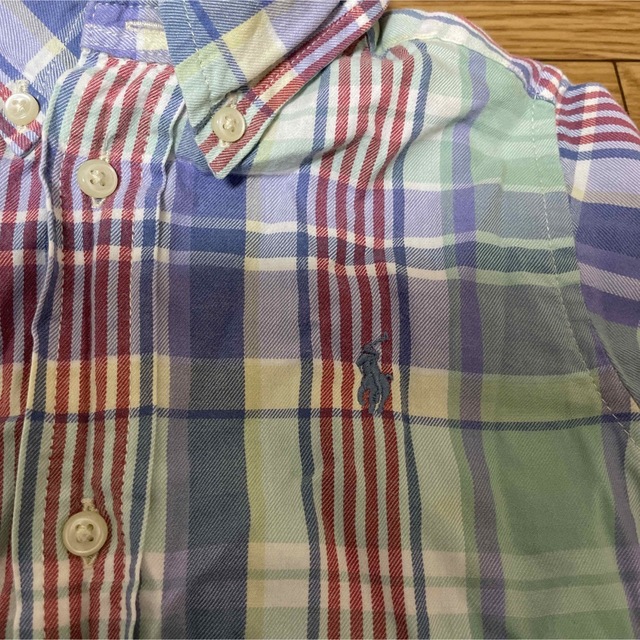 POLO RALPH LAUREN(ポロラルフローレン)のポロラルフローレン　シャツ90 キッズ/ベビー/マタニティのキッズ服男の子用(90cm~)(ブラウス)の商品写真