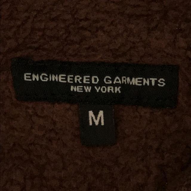 Engineered Garments(エンジニアードガーメンツ)のEngineered Garments / エンジニアドガーメンツ | コットン 両面 ロゴ プルオーバー スウェット パーカー | M | ブラウン | メンズ メンズのトップス(スウェット)の商品写真