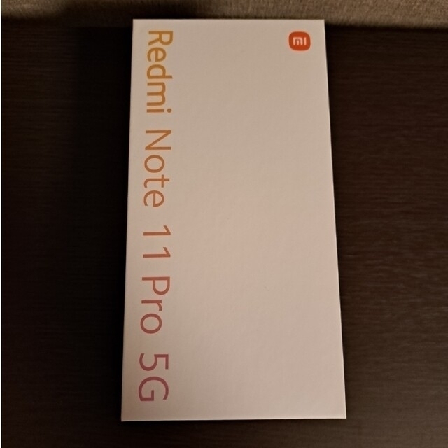 スマートフォン本体Redmi Note 11 pro 5G Polar White