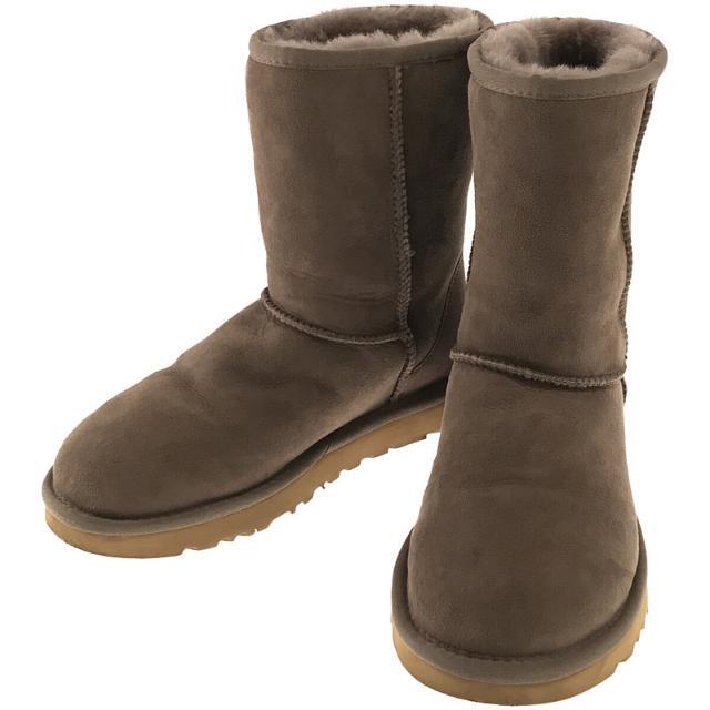 UGG(アグ)の【美品】  UGG / アグ | W CLASSIC SHORT II クラシック ショート 2 ムートン ブーツ | 24 | SYGR / グレー | レディース レディースの靴/シューズ(ブーツ)の商品写真