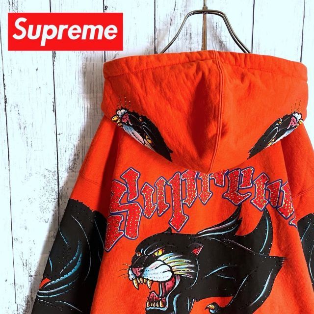 ラッピング不可】 Supreme 入手困難 ジップパーカー 【超レアデザイン