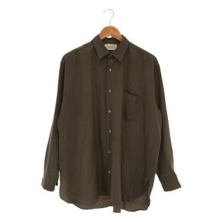 マーカウェア(MARKAWEAR)のMARKAWARE / マーカウェア | REGULAR COLLAR SHIRTS COMFORT FIT WOOL VIYELLA SUPER 100s ウール ヴィエラ コンフォート フィット レギュラー カラー シャツ | 2 | グレー | メンズ(Tシャツ/カットソー(七分/長袖))