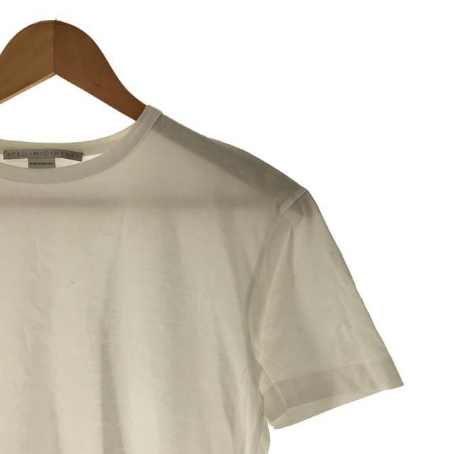 Stella McCartney(ステラマッカートニー)のSTELLA McCARTNEY / ステラマッカートニー | フリル切替 カットソー Tシャツ | 36 | ホワイト | レディース レディースのトップス(Tシャツ(半袖/袖なし))の商品写真
