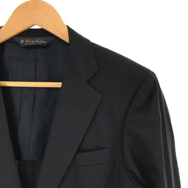 【美品】  BROOKS BROTHERS / ブルックスブラザーズ | REGENT FIT リージェントフィット REDA社製 ウール ノッチドラペル センターベント 2B テーラード ジャケット スラックス セットアップ スーツ | 36SHT 30W | ネイビー | メンズ 1