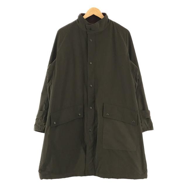 【美品】 Needles / ニードルス | Banded Collar Coat スタンドカラー ジップ ロング コート 襟・袖先コーディロイ  裏地ボア 切替 | M | カーキ/ブラウン | メンズ | フリマアプリ ラクマ