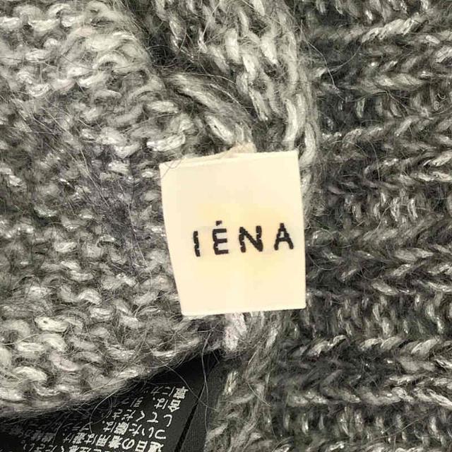 【良品】IENA タートルネック セーター 冬 ゴールドラメ 長袖 モヘア