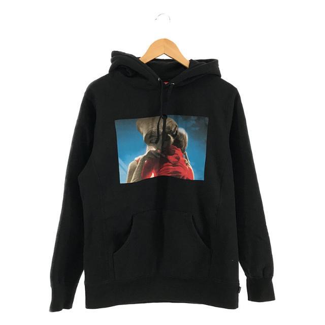 SUPREME / シュプリーム | × E.T. イーティー コラボ Hooded Sweatshirt 両面 プリント スウェット フーディ プルオーバー パーカー | M | ブラック | メンズメンズ