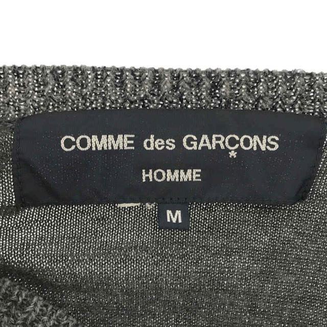 COMME des GARCONS HOMME / コムデギャルソンオム | 霜降り ウール Vネック ニット セーター | M | グレー | メンズ 4