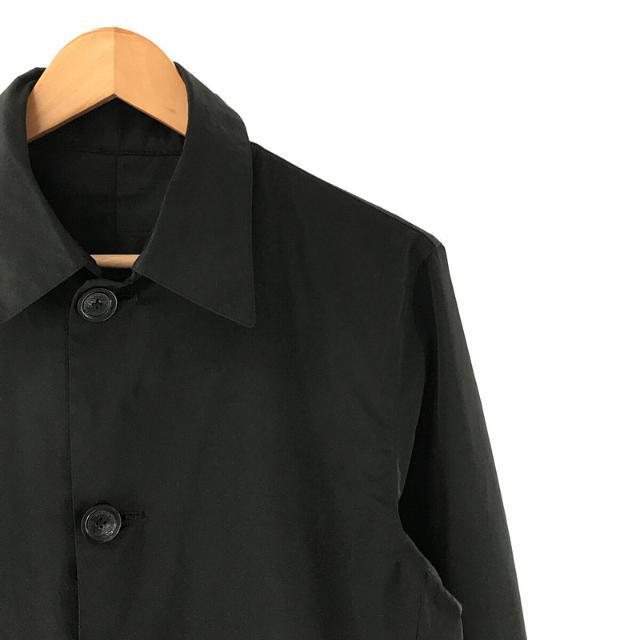 BURBERRY BLACK LABEL / バーバリーブラックレーベル | 2Way ポリエステル ノバチェック ステンカラー コート | M | ブラック | メンズ メンズのジャケット/アウター(その他)の商品写真