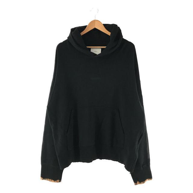 stein / シュタイン | OVERSIZED REBUILD SWEAT HOODED オーバーサイズ スウェット フーディ | S | ブラック | メンズメンズ