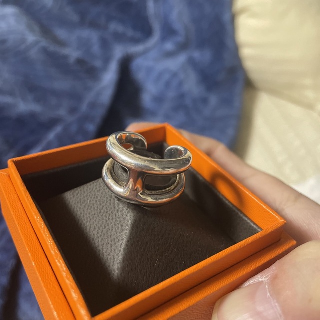 上品】 Hermes エルメス オスモズ リング - リング(指輪