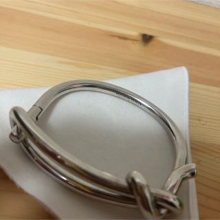 BOTTEGA VENETA バングル ブレスレット シルバー ダニエルリー