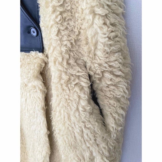 新品】MM6 MaisonMargiela フェイクファーベスト 40-