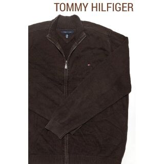 トミーヒルフィガー(TOMMY HILFIGER)の【良品】TOMMY HILFIGER(トミーヒルフィガー)メンズニット XXL(ニット/セーター)