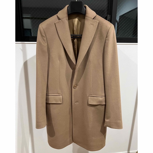 BARNEYS NEW YORK 46 LoroPiana チェスターコート-