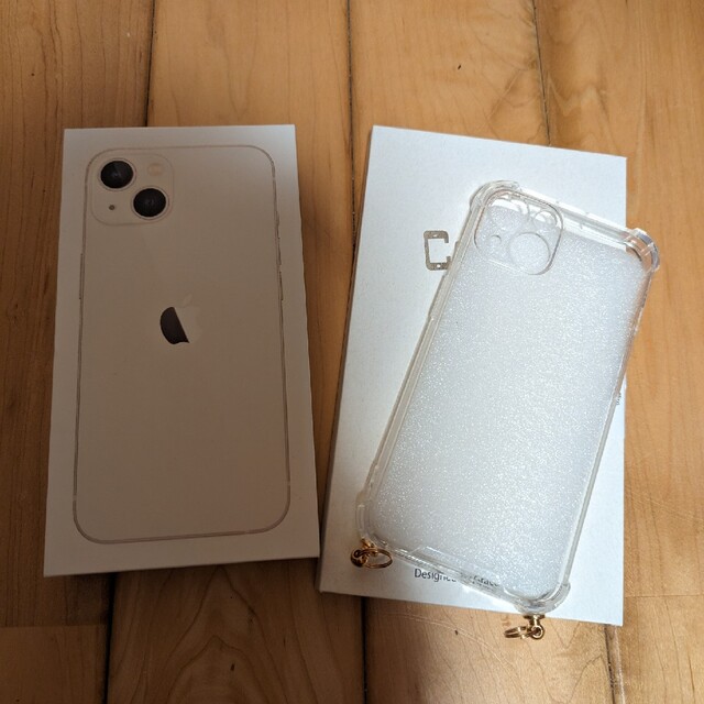 激安特価 iPhone 超美品 シムフリー スターライト 256GB iPhone13