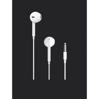 アップル(Apple)のApple純正品イヤホン　3.5㎜ヘッドフォンプラグ(ヘッドフォン/イヤフォン)