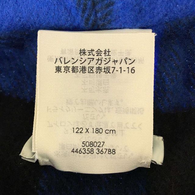 Balenciaga BALENCIAGA / バレンシアガ ウール カシミヤ チェック