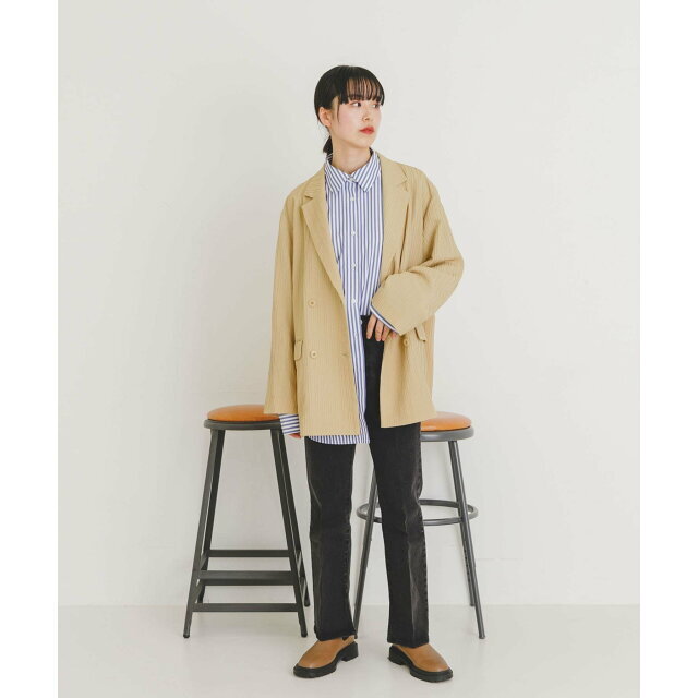 【BEIGE】シースルージャケット 8