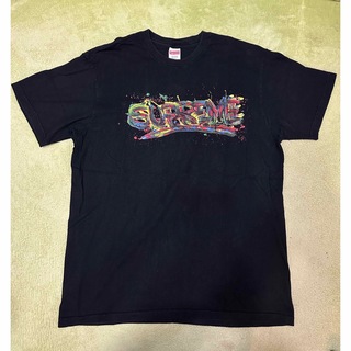 supreme シュプリーム　painted logo S/S TOP Tシャツ