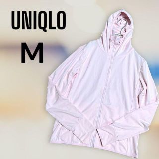 ユニクロ(UNIQLO)のユニクロ　airism パーカー　薄手　フルジップ(パーカー)