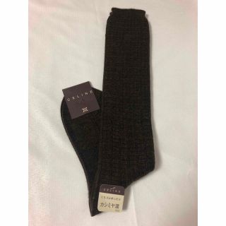 セリーヌ(CELINE)の【新品】セリーヌ　CELINE  カシミヤ混 ハイソックス(ソックス)