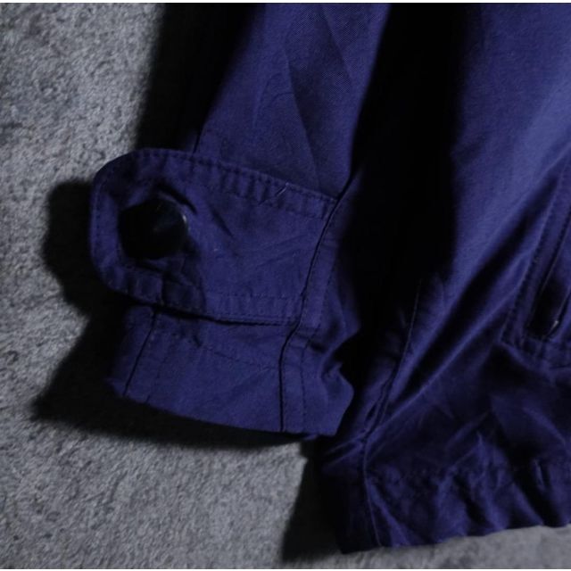 vintage ブルー　ドローコード　デザイン　ナイロンジャケット メンズのジャケット/アウター(ナイロンジャケット)の商品写真