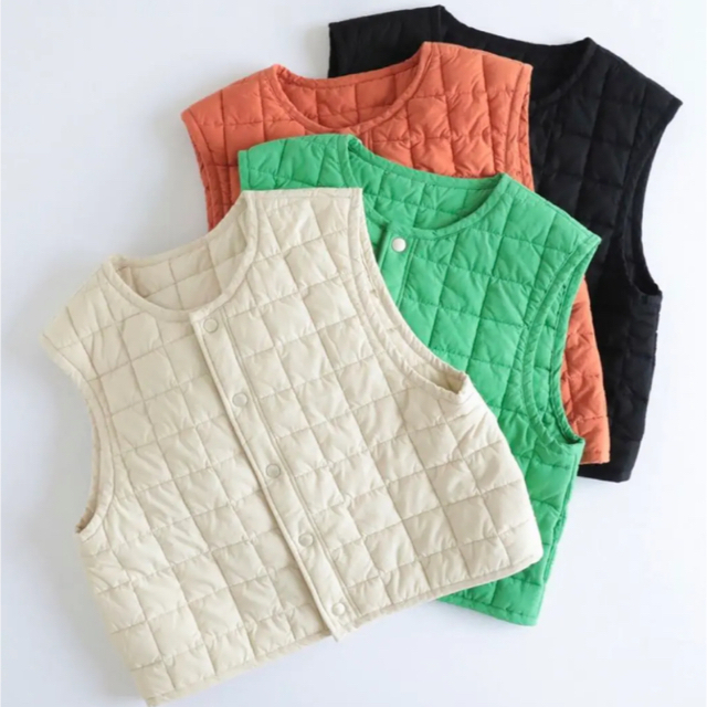 ウォッシュcottonキルティングベスト-eastgate.mk