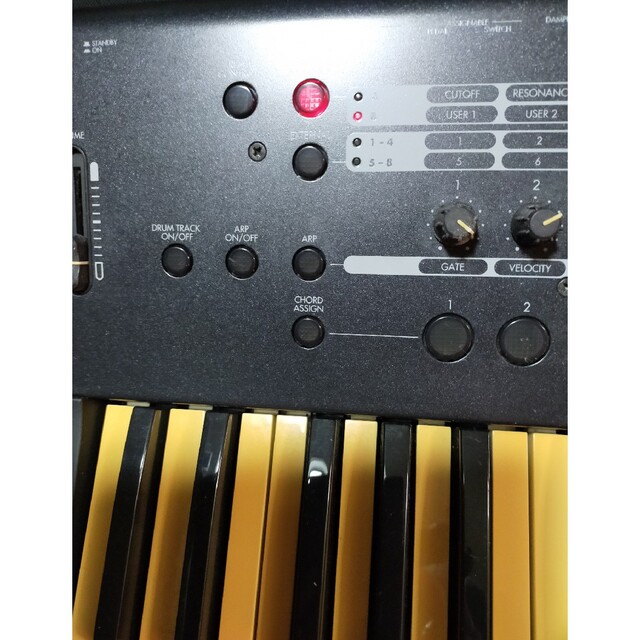 KORG(コルグ)のKORGシンセサイザーM50動作確認済スタンドケース２点セットオマケ付取説有り 楽器の鍵盤楽器(キーボード/シンセサイザー)の商品写真