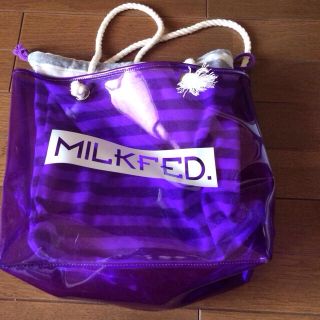 ミルクフェド(MILKFED.)のMILK FED.✳︎クリアバッグ(トートバッグ)