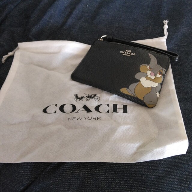 COACH ミニポーチ リストレット　新品　とんすけ