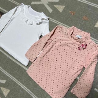 エニィファム(anyFAM)の子供服どんどん出品❣️2点セット　カットソー　any FAM  UNIQLO (シャツ/カットソー)