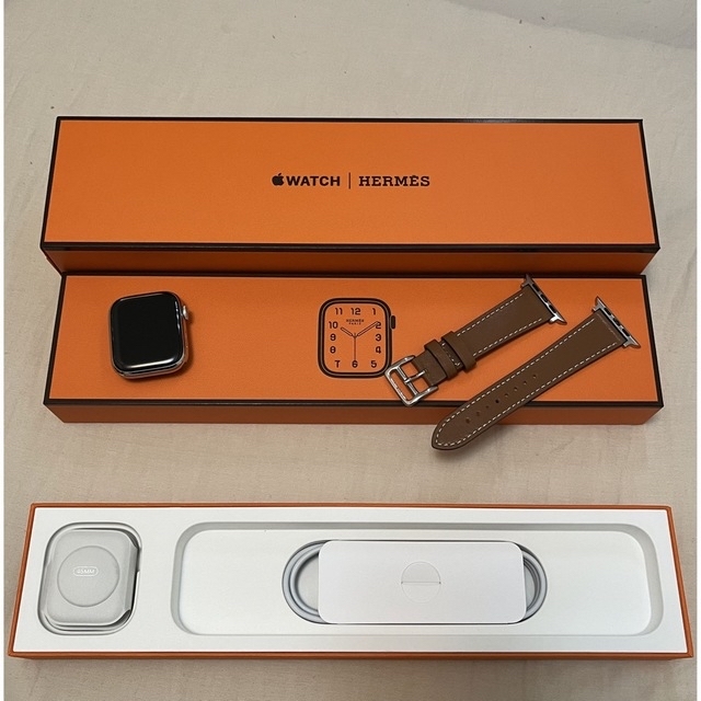 ラウンド 【ほぼ新品】Apple エルメス Watch HERMES S8 41mm #759
