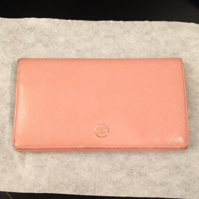 CHANEL - シャネル♡春色ピンクの長財布♡