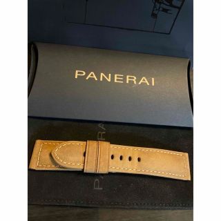 オフィチーネパネライ(OFFICINE PANERAI)のパネライ  純正ベルト　 アッソルタメンテ【革ケース付き】(レザーベルト)