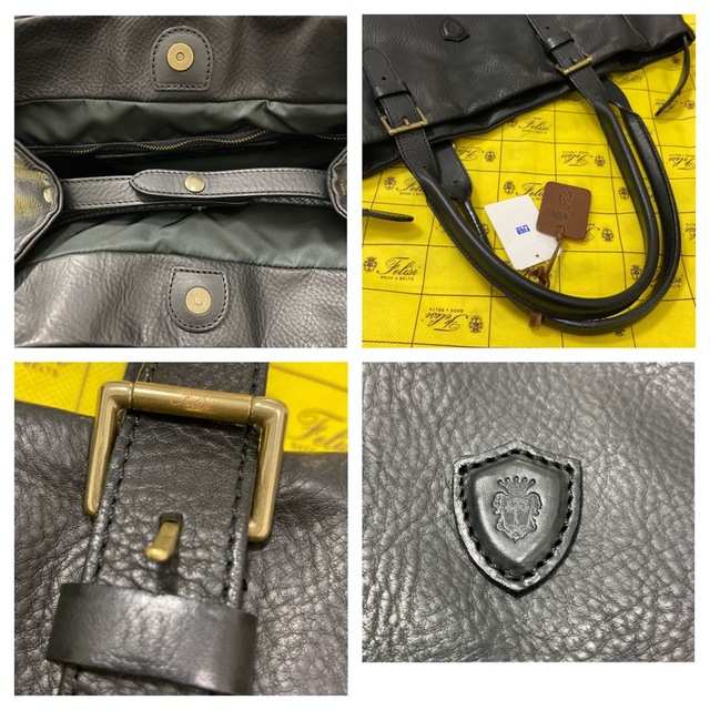 新品 定価9.8万円 Felisi 20/75/NK+DS レザートートバッグ