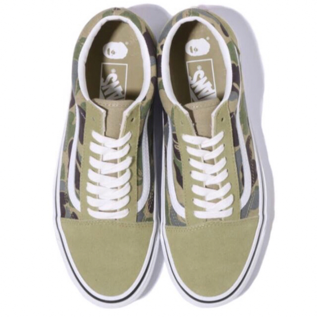 Bape × Vans ABC Camo Old Skool US 26.5cm