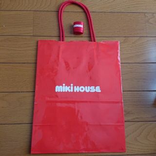 ミキハウス(mikihouse)のMIKI HOUSEショッパー、リボン(ショップ袋)