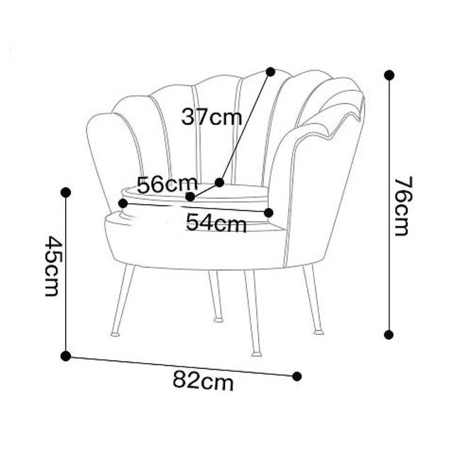 ソファー 1人掛け ソファ 座椅子 コンパクト肘掛付き 椅子北欧 チェア インテリア/住まい/日用品の椅子/チェア(座椅子)の商品写真