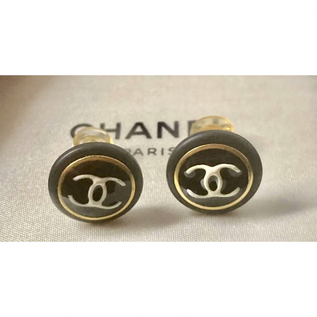 CHANEL☆シルバーリング☆アンティークボタン